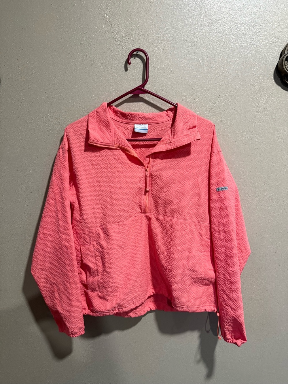 Columbia Sucker for Summer Coral Half-Zip Pullover
